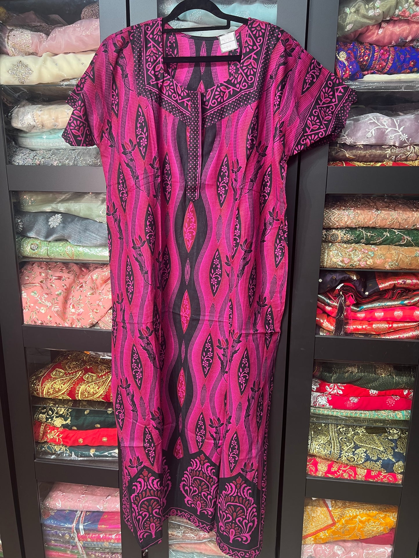 Free size Indian Cotton Nighty Nightgown NI20