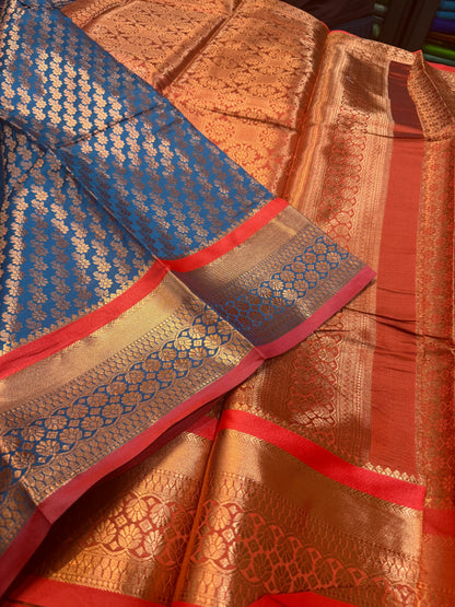 Sari Indian Bollywood Art Silk Greenish Blue Diwali Saree Z13 Col 4