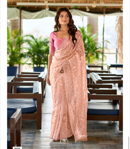 Sari Indian Bollywood Designer Party wear Saree Z10 Col 2
