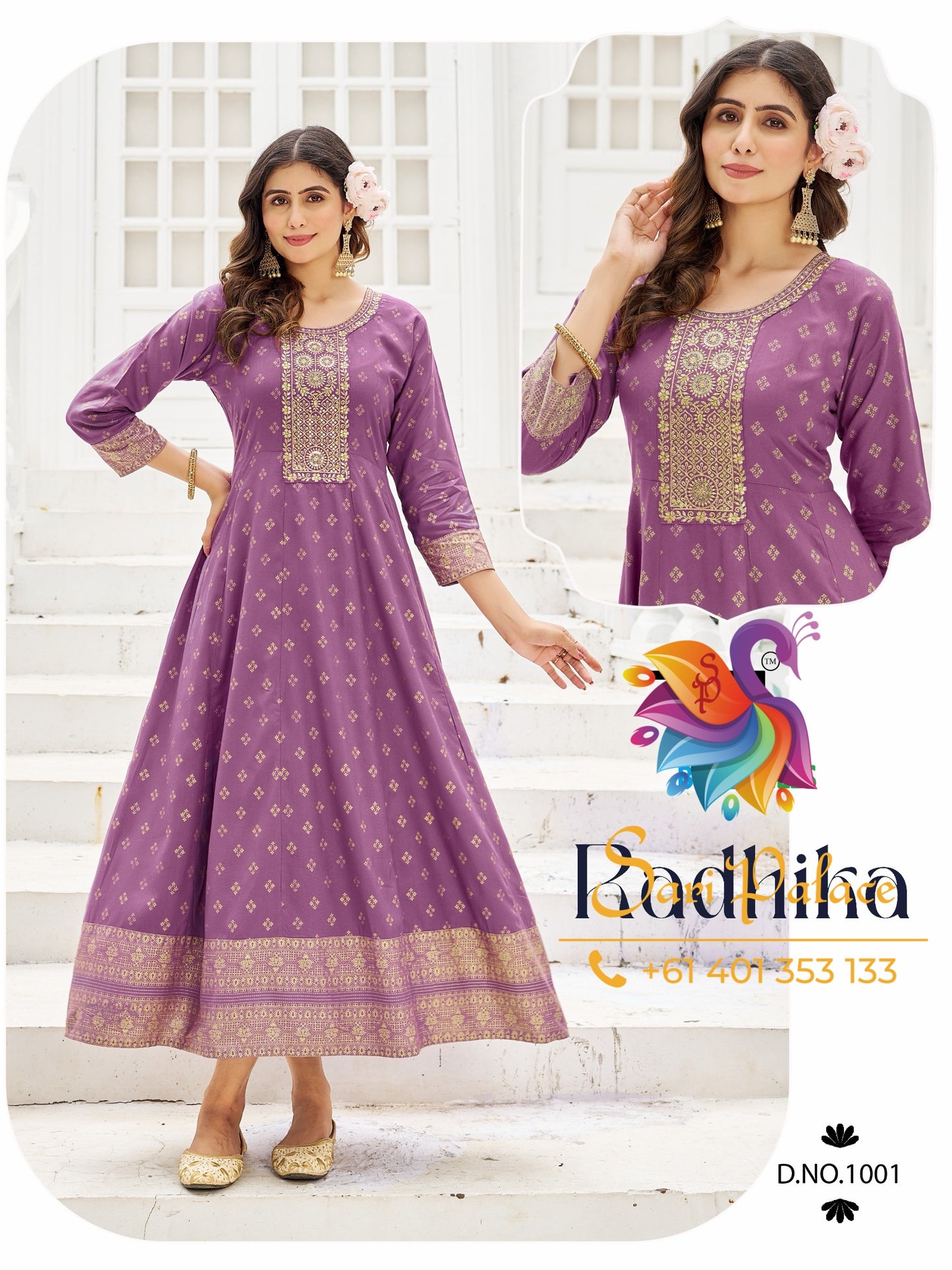 Indian Ladies Outfit Mint / Sage Rayon Kurti Dress SS31