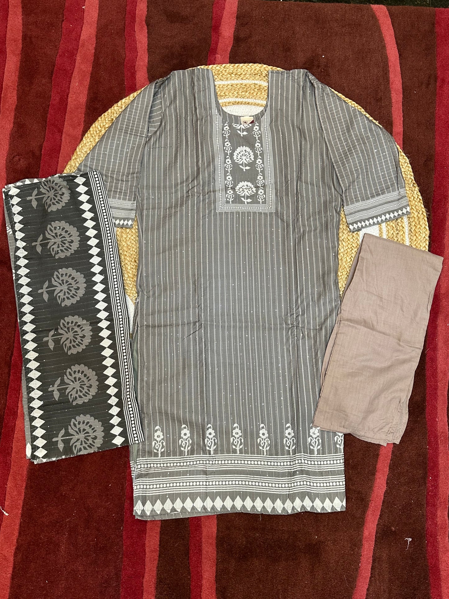 48” 4XL Indian Ladies Outfit Salwar Kameez Kurti Suit Set SS14