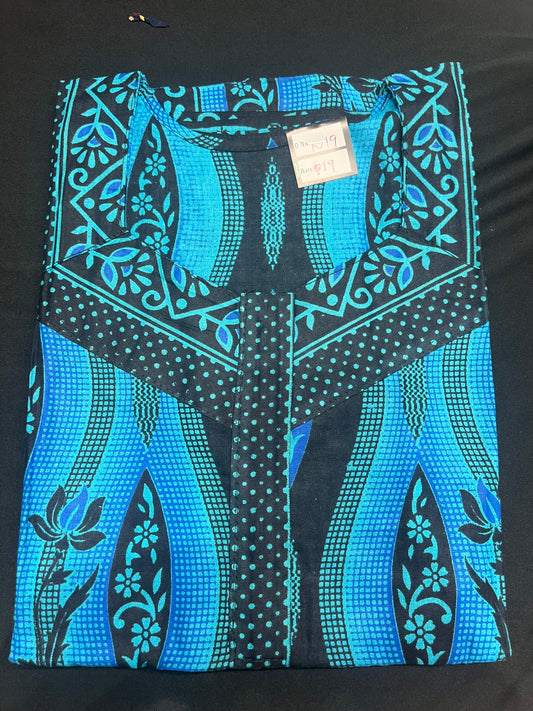 Free size Indian Cotton Nighty Nightgown NI19