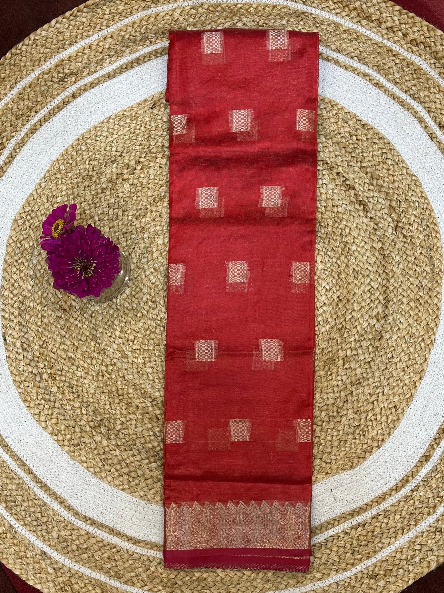 Red Sari Indian Saree S28