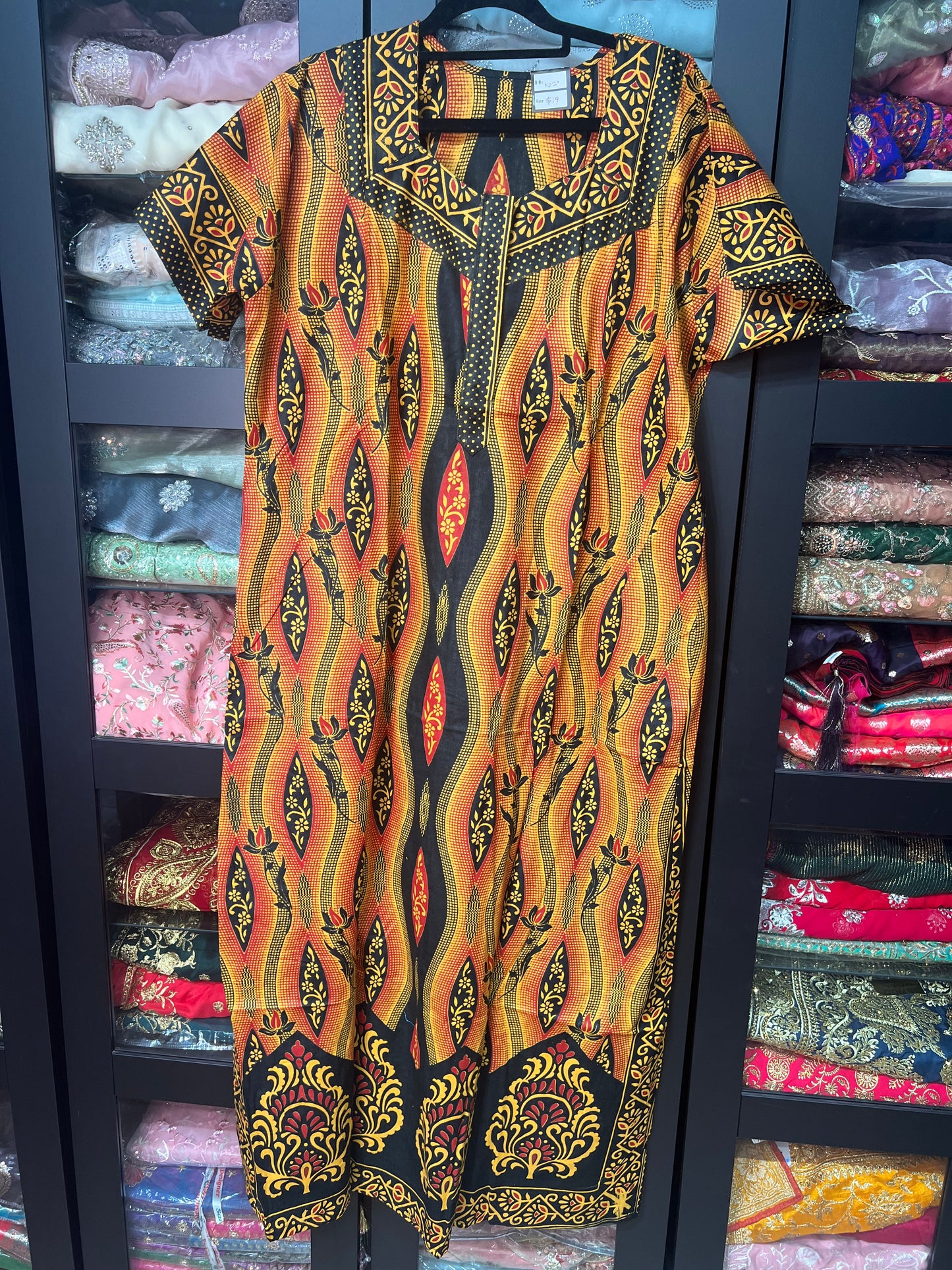 Free size Indian Cotton Nighty Nightgown NI21