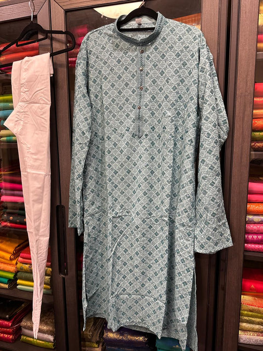 Wine Men’s Kurta Indian Sherwani Bollywood outfit M15
