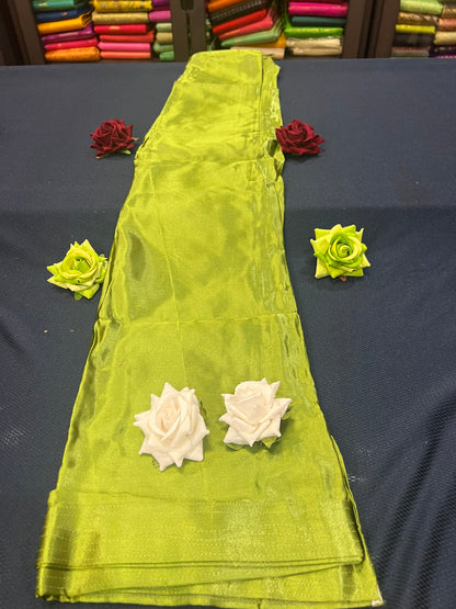 Petticoat Satin Underskirt Mehendi Green P1