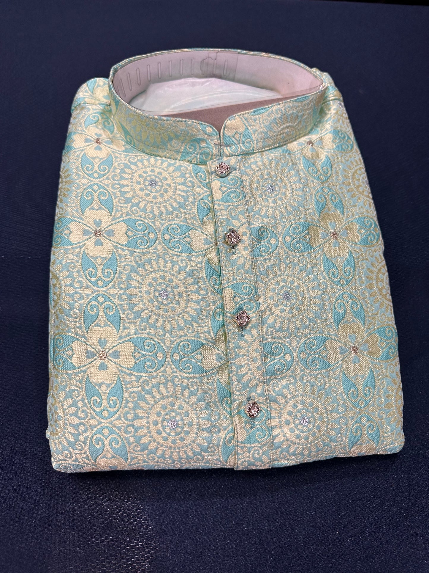 52” 6XL Men’s Kurta Indian Men’s Sherwani Bollywood outfit M4