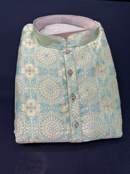 52” 6XL Men’s Kurta Indian Men’s Sherwani Bollywood outfit M4