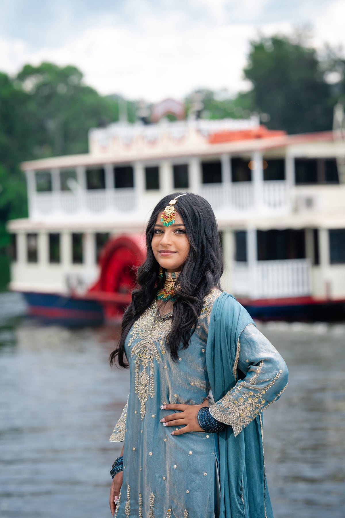 Indian Pakistani Outfit Salwar Kameez Bollywood stylish Diwali Suit S60