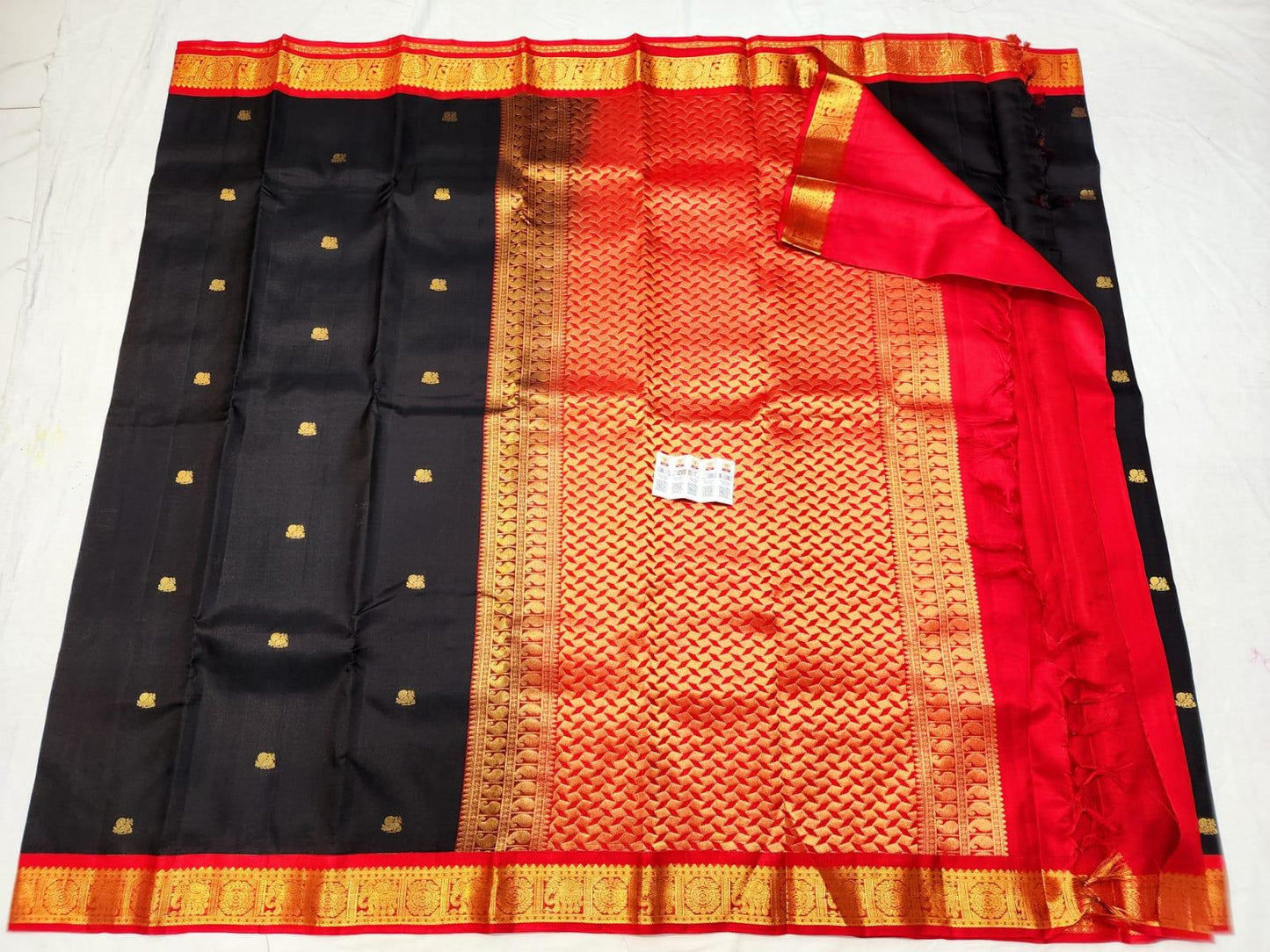 Kanjivaram Sari Pure Silk Saree | SPK018