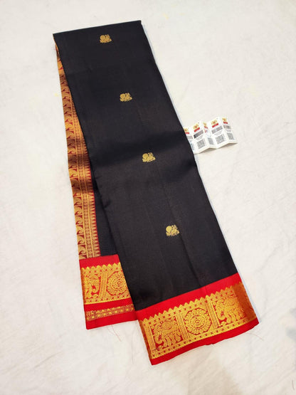 Kanjivaram Sari Pure Silk Saree | SPK018