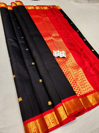 Kanjivaram Sari Pure Silk Saree | SPK018