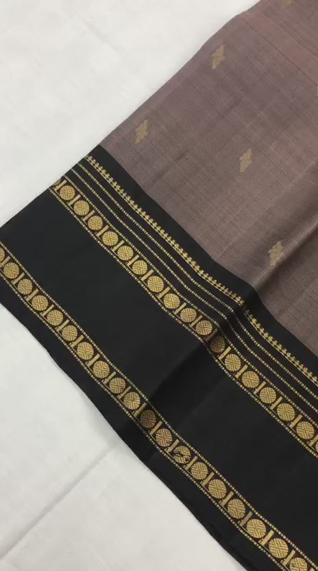 Vintage Kanchipuram Pure Silk Saree Bridal Indian Kanjivaram Sari SPK323