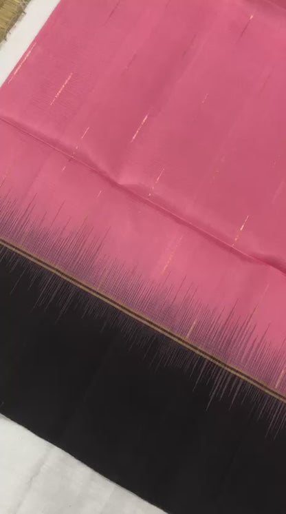 Pattu Soft Silk Indian Saree Pure Silk Sari pink SS57