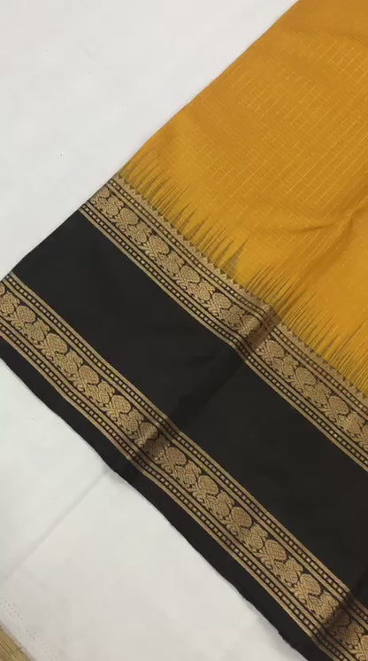Kanchipuram Pure Silk Saree Bridal Indian Kanjivaram Sari SPK304