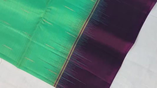 Pattu Soft Silk Indian Saree Pure Silk Sari Dark Green SS39